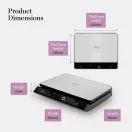 Good Food Electronic Kitchen Scale 15kg GF876009 additional 5