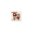 Denby Highland Cow Pack of 6 Tablemats or Coasters additional 2