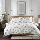 The Lyndon Company Christmas Leaf Brushed Duvet Cover Set additional 2