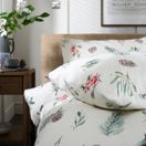 The Lyndon Company Christmas Leaf Brushed Duvet Cover Set additional 4