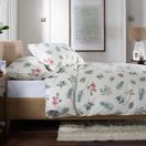 The Lyndon Company Christmas Leaf Brushed Duvet Cover Set additional 5