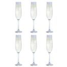 Dartington Wine &amp; Dine Flute Glass Pack of 6 ST3592/4/6pk additional 2