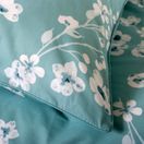 The Lyndon Company Petite Fleure Bedlinen Duvet Cover Set Duckegg additional 2