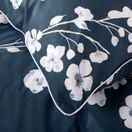 The Lyndon Company Petite Fleure Bedlinen Duvet Cover Set Navy Blue additional 2