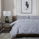 The Lyndon Company Tulle Bedlinen Duvet Cover Set Grey additional 1