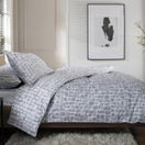 The Lyndon Company Tulle Bedlinen Duvet Cover Set Grey additional 5