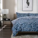 The Lyndon Company Tulle Bedlinen Duvet Cover Set Navy Blue additional 2