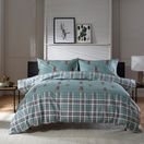 The Lyndon Company Highland Fell Bedlinen Duvet Cover Set Green additional 1