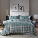 The Lyndon Company Highland Fell Bedlinen Duvet Cover Set Green additional 3