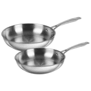 Allround Uncoated Frying Pan Set 24 and 28cm additional 1