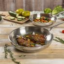 Allround Uncoated Frying Pan Set 24 and 28cm additional 2