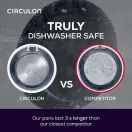 Circulon Total Stainless Steel Non-Stick Induction Saucepan 3piece set additional 4