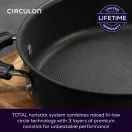 Circulon Total Stainless Steel Non-Stick Induction Saucepan 3piece set additional 3