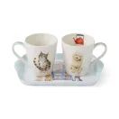 Pimpernel Wrendale Designs Country Kitchen Mug and Tray Set additional 5