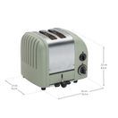 Dualit 2 Slot Classic Toaster Sage Green 20461 additional 8