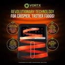 Tower 5 Litre Vortx Air Fryer with Digital Colour Display T17186 additional 5