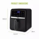 Tower 5 Litre Vortx Air Fryer with Digital Colour Display T17186 additional 6
