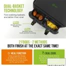 Tower 8 Litre Vortx Air Fryer Due Basket T17181AFT additional 3