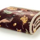 Deyongs Autumn Animals Sherpa Throw 130x170cm additional 1