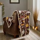 Deyongs Autumn Animals Sherpa Throw 130x170cm additional 2
