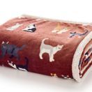 Deyongs Mixed Kitty Brick Fleece Throw 140x180cm additional 2