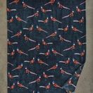 Deyongs Pheasant Navy Fleece Throw 140x180cm additional 3