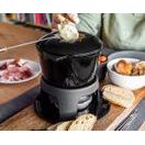 Cast Iron Fondue Set in Black additional 2