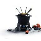 Cast Iron Fondue Set in Black additional 1