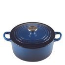 Le Creuset Classic Cast Iron Round Casserole 26cm Lapis additional 1