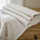 Lobster Creek Salcombe Stripe Throw Latte additional 3