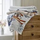 Lobster Creek Coastal Fishing Village Throw additional 3