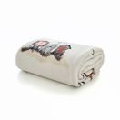 Lobster Creek Sheringham Beach Huts Fleece Throw additional 3