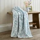 Deyongs Cozy Comforts Mables Garden Throw 130 x 170cm Blue additional 1