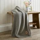 TLC Cadenza Knitted Throw 130 x 170cm Grey additional 1