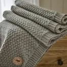 TLC Cadenza Knitted Throw 130 x 170cm Grey additional 3