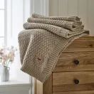 TLC Cadenza Knitted Throw 130 x 170cm Natural additional 4