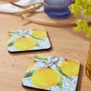 Pimpernel Set of 6 Amalfi Lemon Tablemats or Coasters additional 11