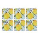 Pimpernel Set of 6 Amalfi Lemon Tablemats or Coasters additional 7