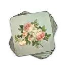 Pimpernel Set of 6 Antique Rose Tablemats or Coasters additional 2