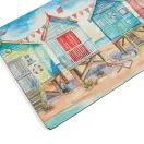 Pimpernel Set of 6 Beach Huts Tablemats or Coasters additional 4