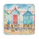 Pimpernel Set of 6 Beach Huts Tablemats or Coasters additional 7