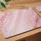 Pimpernel Set of 6 Minerals Rose Quartz Tablemats or Coasters additional 1