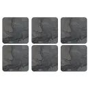 Pimpernel Set of 6 Midnight Slate Tablemats or Coasters additional 2