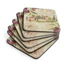 Pimpernel Set of 6 Olive Orchard Tablemats or Coasters additional 10