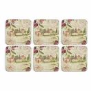 Pimpernel Set of 6 Olive Orchard Tablemats or Coasters additional 7