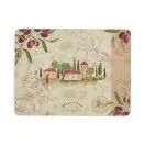 Pimpernel Set of 6 Olive Orchard Tablemats or Coasters additional 2