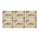Pimpernel Set of 6 Olive Orchard Tablemats or Coasters additional 3