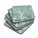 Pimpernel Pack of 6 Tapestry Sage Tablemats or Coasters additional 10
