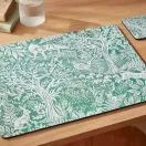 Pimpernel Pack of 6 Tapestry Sage Tablemats or Coasters additional 1