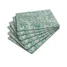 Pimpernel Pack of 6 Tapestry Sage Tablemats or Coasters additional 2